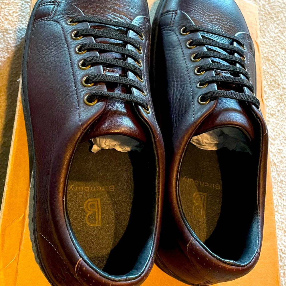 Birchbury Bramford Wide toe box leather shoes - Picture 2 of 5